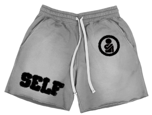 SELF Cool Grey Shorts