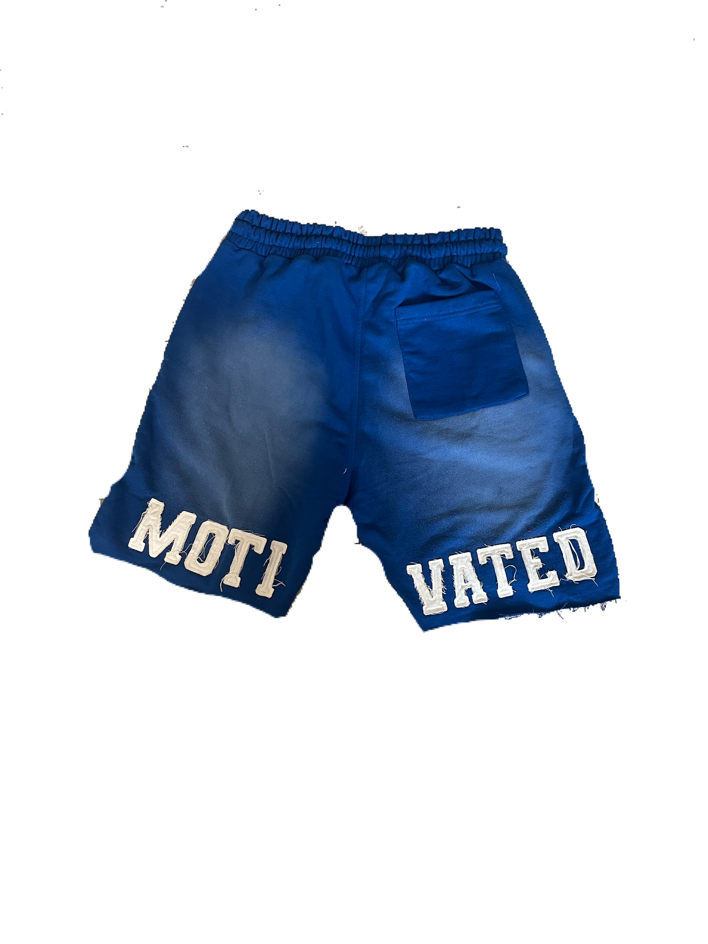 Blue "SELF" Shorts