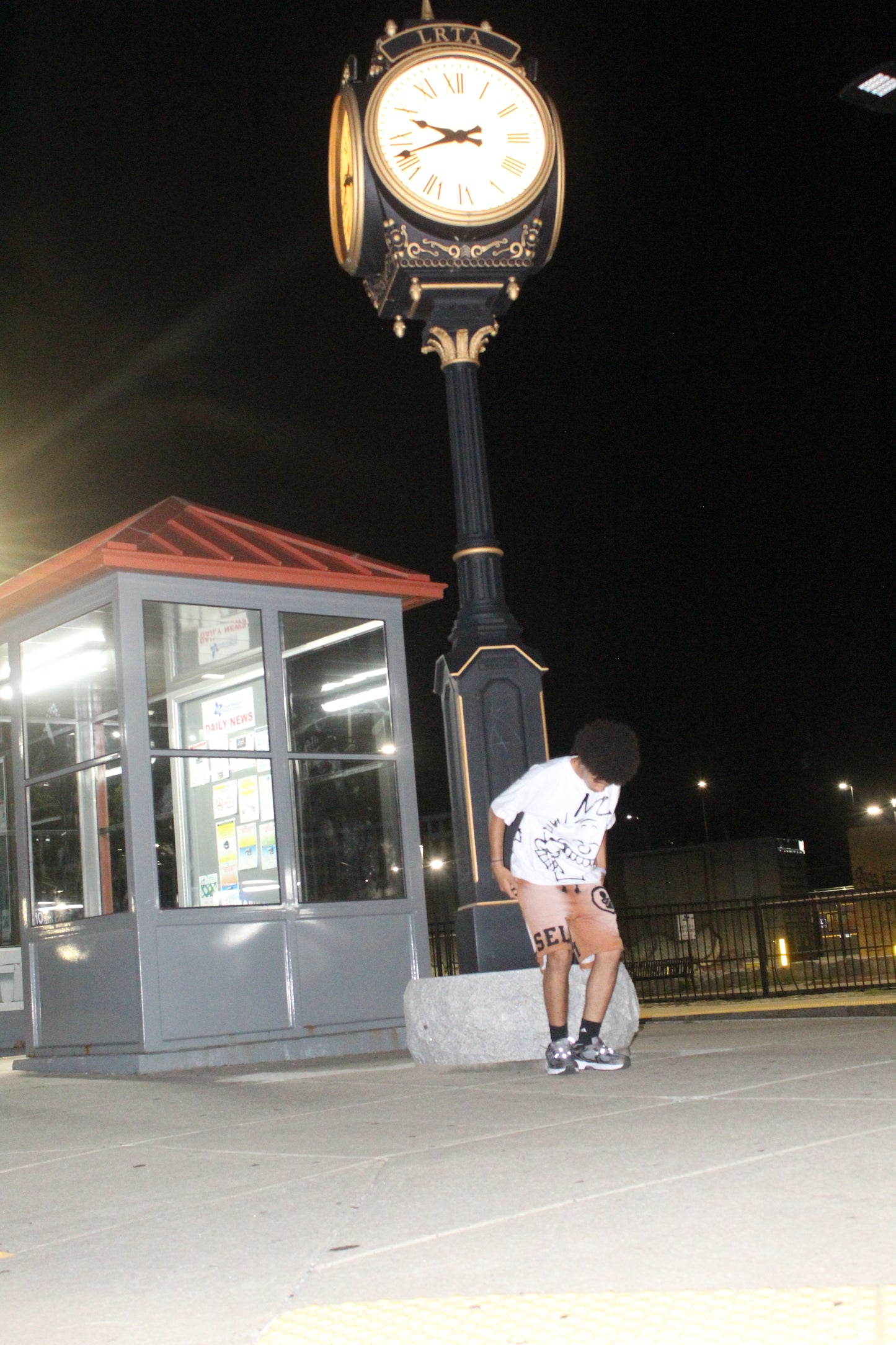 Brown "SELF" Shorts