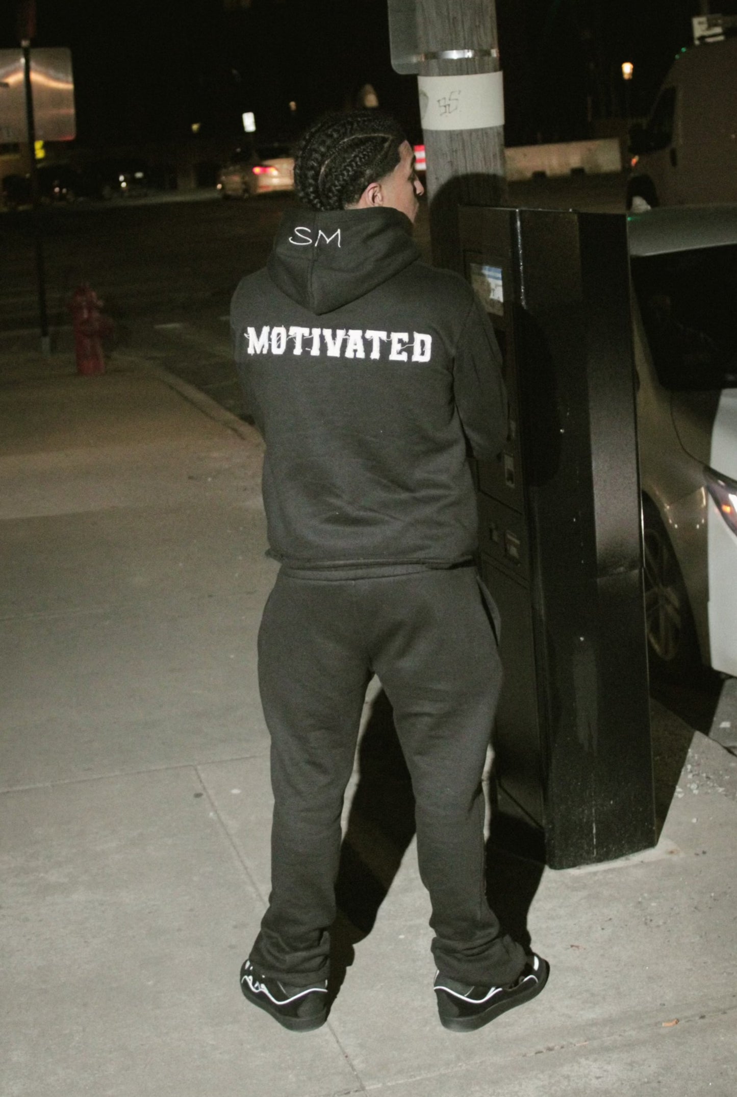 SELF Black Sweatsuit