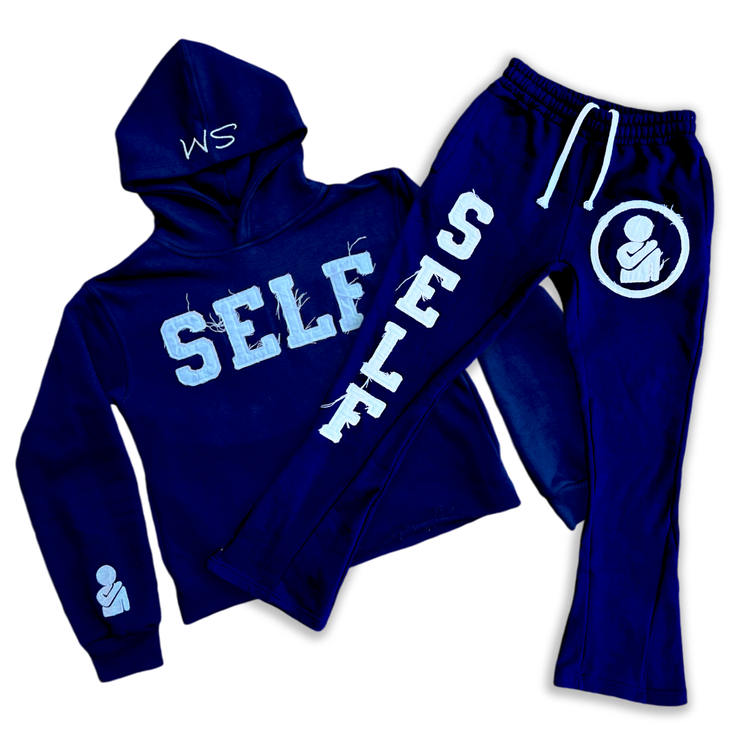 SELF Navy Sweatsuit