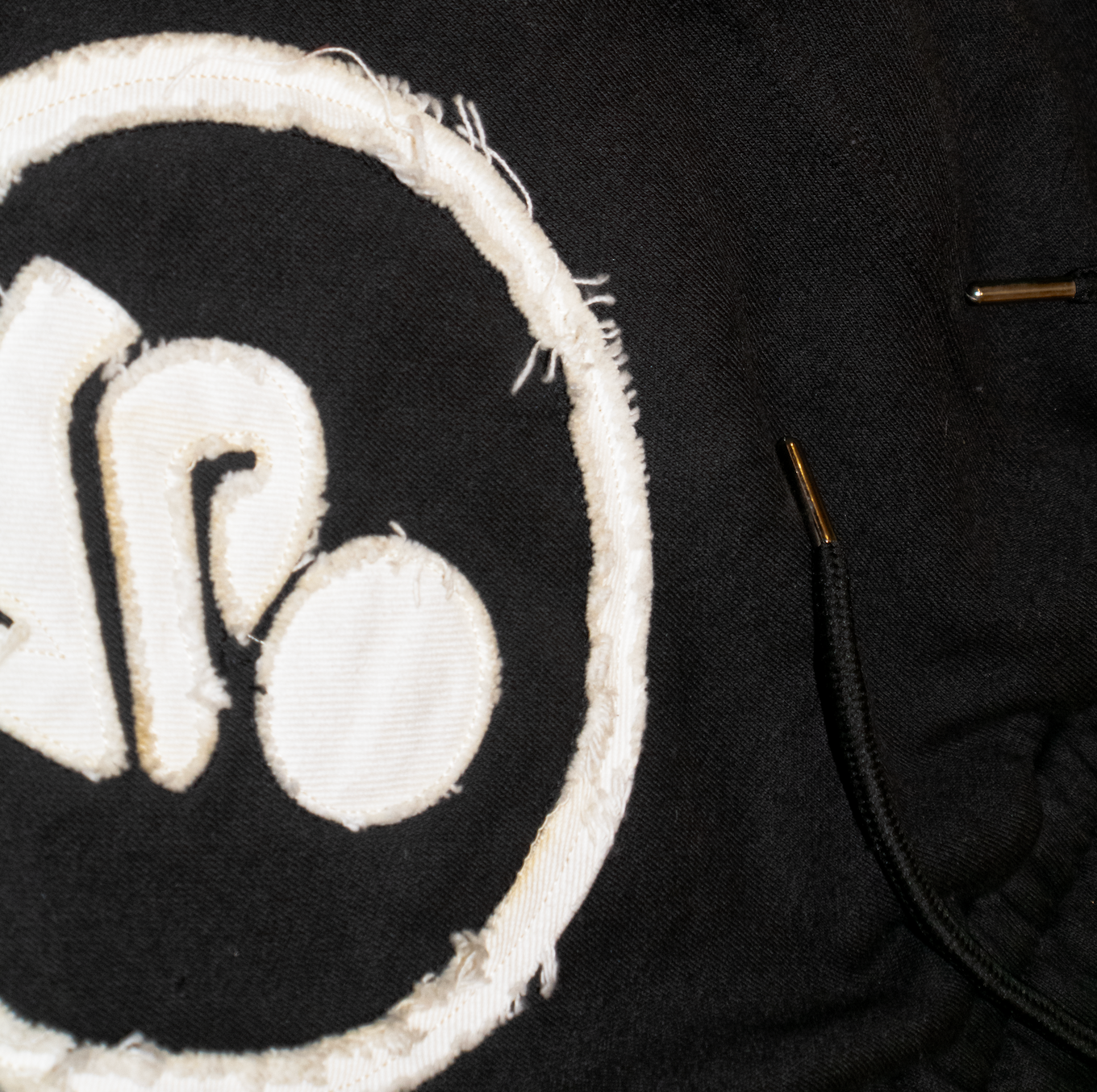 SELF Black Flared Sweats