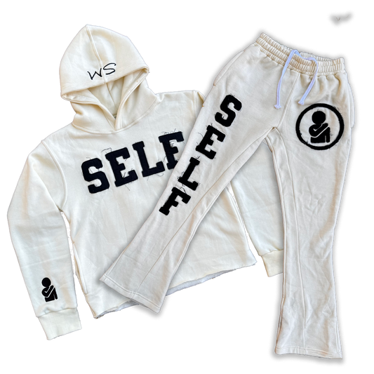 SELF Creme Sweatsuit