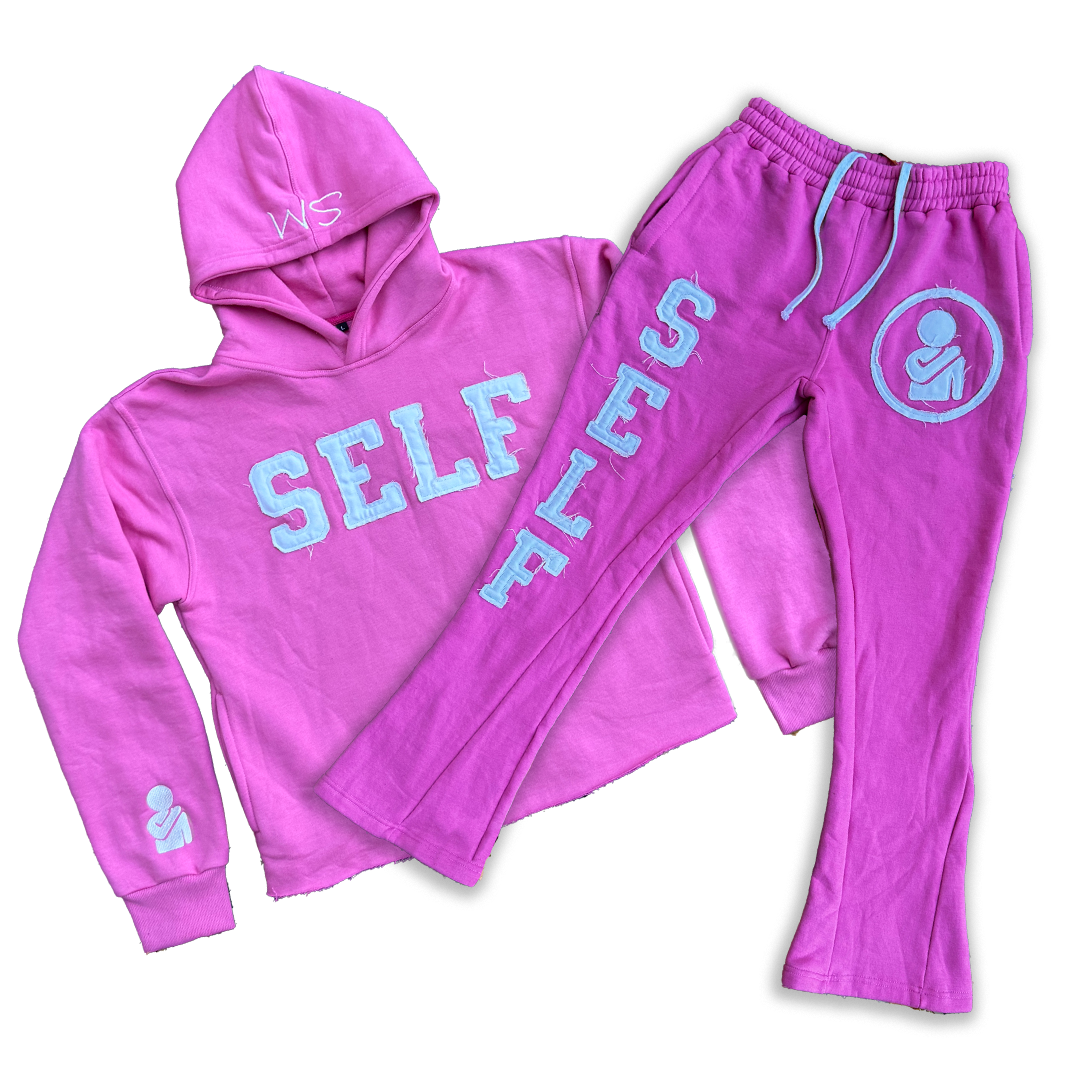 SELF Pink Sweatsuit