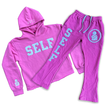 SELF Pink Sweatsuit